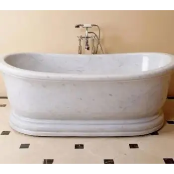 White Marble Bath Tub
